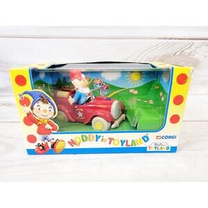 Corgi Noddy in Toyland 69004 Big Ears Fire Engine Red Blytons Toyland W/ Box